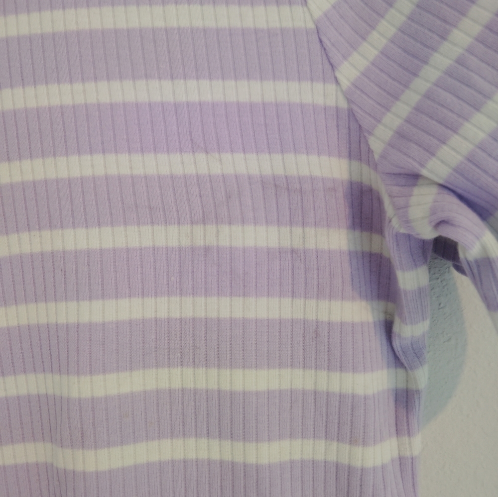 A New Day Striped Ribbed Tee - Picture 4 of 8